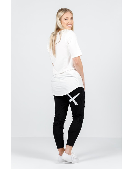 Apartment Pants - Black w/ White X - Labels-Home-Lee : Just Looking ...