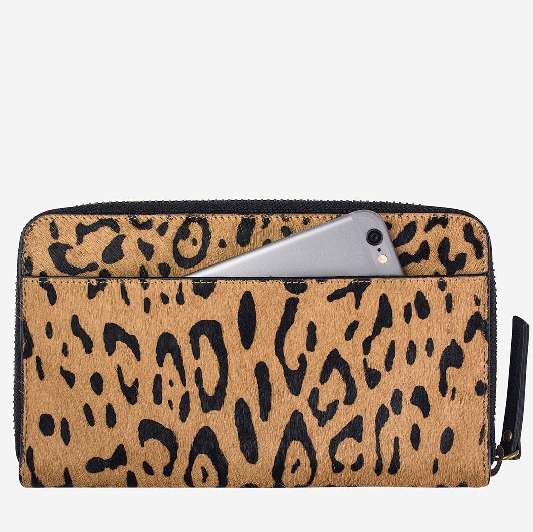 Delilah's cow print discount bag