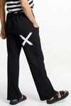 Avenue Pants (Black/White X)