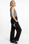 Avenue Pants (Black/White X)