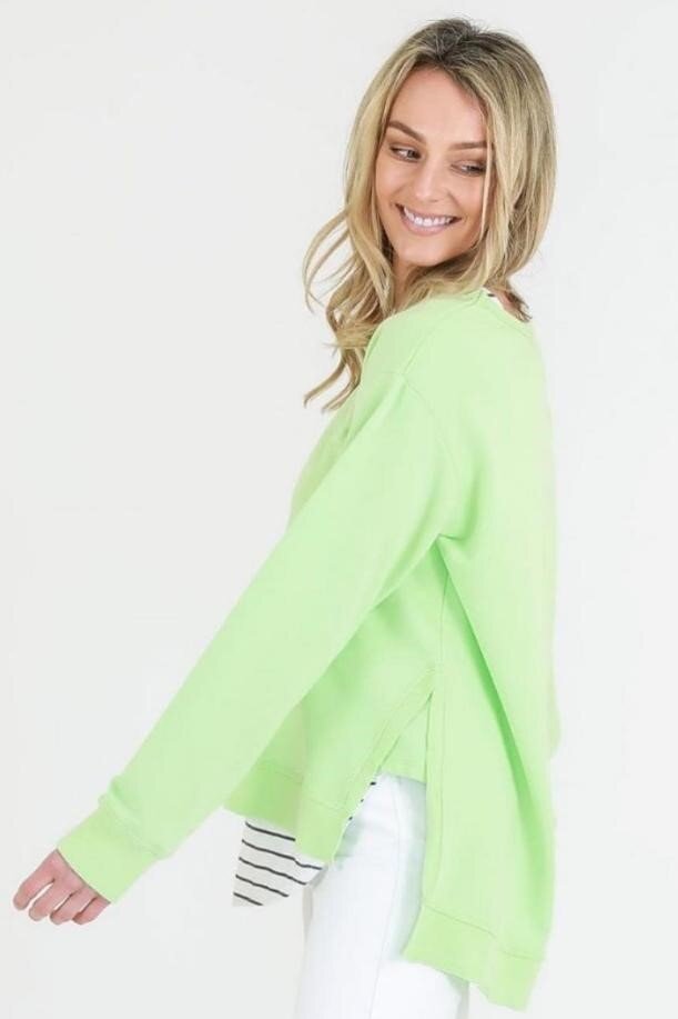 Neon green hot sale womens sweater