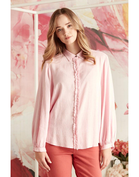 Flare Shirt (Pink)