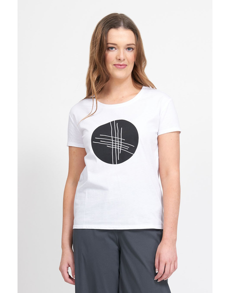 Tee, Round Neck (Scribble Circle)