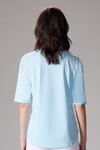 Essential Tee (Sky Blue/White Print)