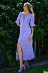 Seas The Day Dress (Lilac)