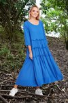 Back And Brave Dress (Blue)