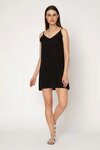 Brady Slip Dress (Black)