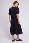 Eleanor Midi Dress (Black)