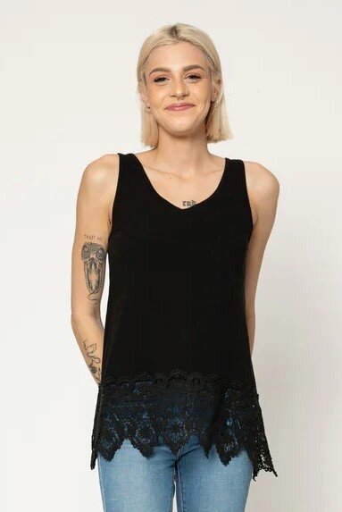 Lace singlet outlet