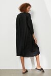 Puff Sleeve Dress (Black)