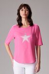 Essential Tee (Pink/Silver Foil Star)