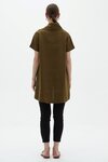 Cowl Neck Tunic (Dark Moss)