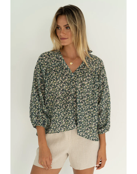 Ditsy Avery Blouse (Ditsy Print)