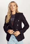 The Sequin Blazer (Black)