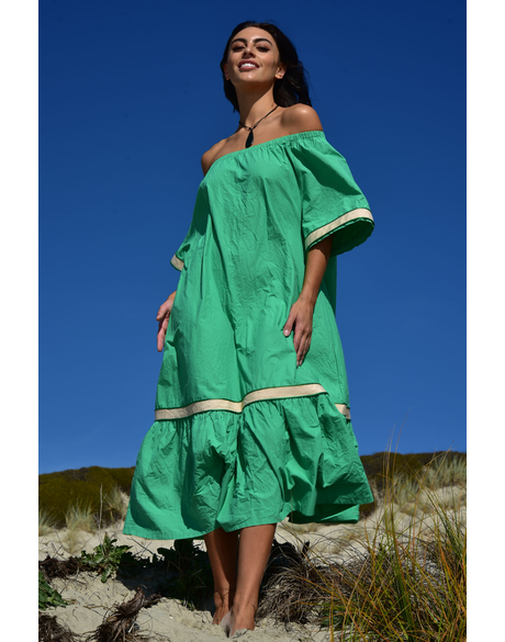 Solar Power Dress (Green)