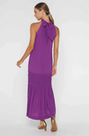 Stargazer Halter Dress (Electric Purple)