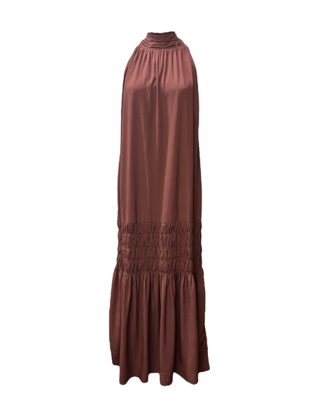 Stargazer Halter Dress (Espresso)