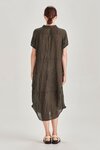 Basia Linen Dress (Khaki)