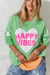 Happy Vibes Sweat (Green)