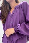 Greta Blouse (Electric Purple)