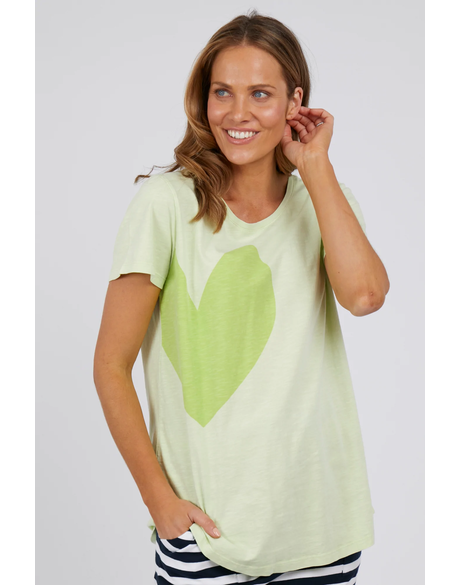 Love Somebody Tee (Lime)