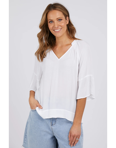 Sim Top (White) - Tops : Just Looking - Foxwood S22