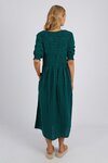 Willa Check S/S Dress (Green)