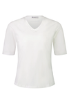 V Neck Tee (White)