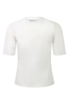 V Neck Tee (White)