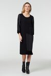 Vista Panel Dress (Black)