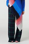 Highland Plaid Pleat Pant (Multi)