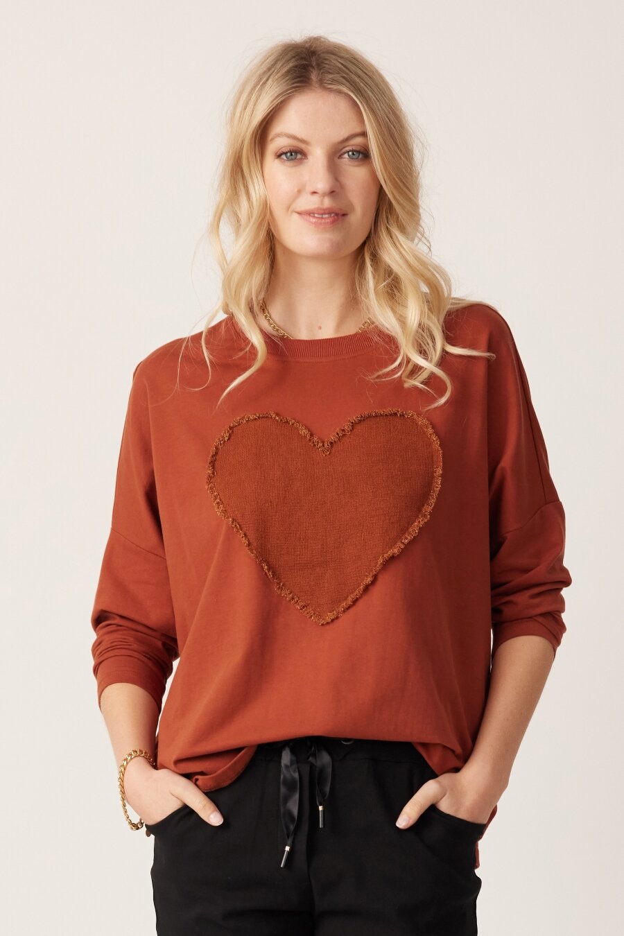 Gia Heart Sweat (Ginger) - Labels-Lemon Tree : Just Looking - Lemon ...