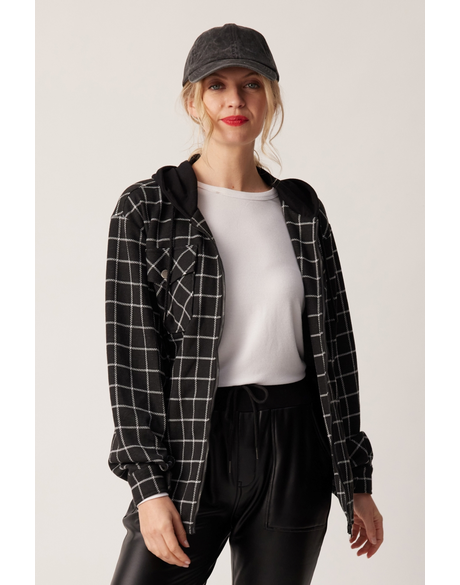 Halle Jacket (Black Check)