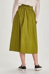 Eden Pintuck Skirt (Moss)