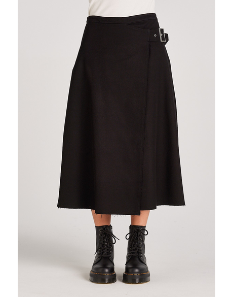 Impart Skirt (Black) - Skirts : Just Looking - Nyne W23 SALE 25%