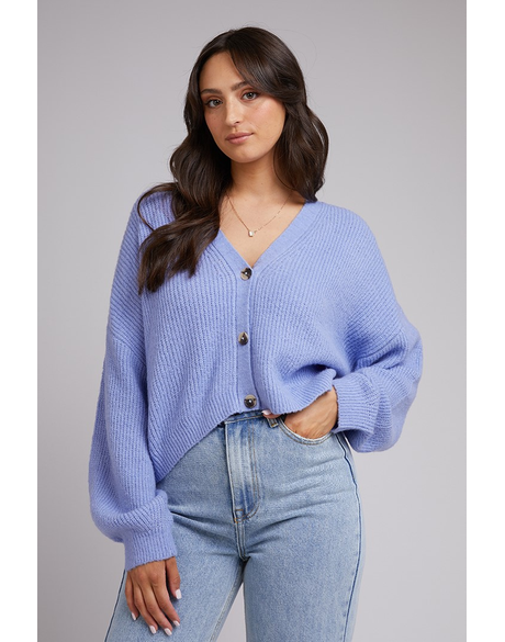 Ari Cardi (Blue) - Knitwear : Just Looking - All about Eve W23 SALE 25%