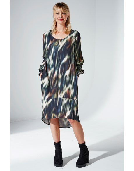 Reze Dress (Aurora Print)