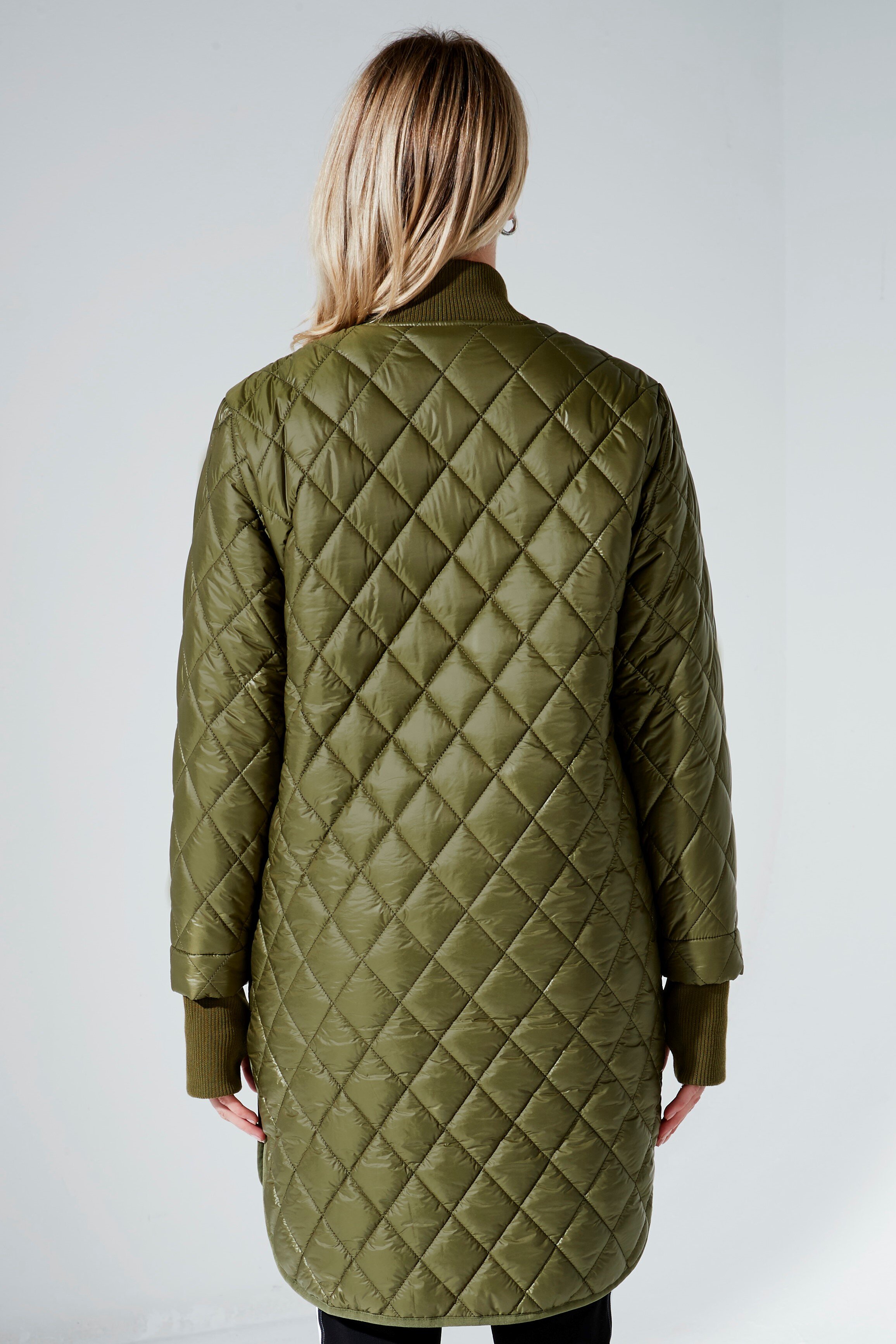 Vannes Quilted Jacket (Olive) - Labels-Duo : Just Looking - Duo W23