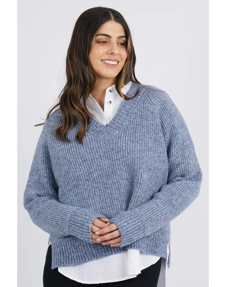 Mariana Knit (Blue Marle)