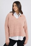 Mariana Knit (Pink Marle)