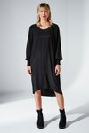 Reze Textured Dress (Black)