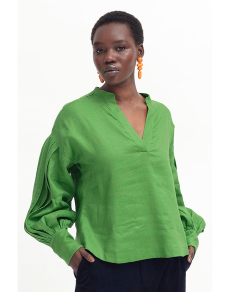 Vassa Top (Aloe Green)