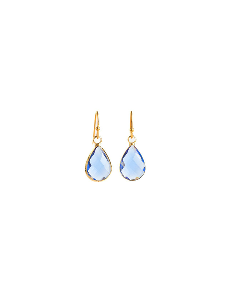 Teardrop Earrings (Blue)