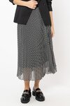 Sunray Pleated Skirt (Mono Geo)