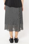 Sunray Pleated Skirt (Mono Geo)