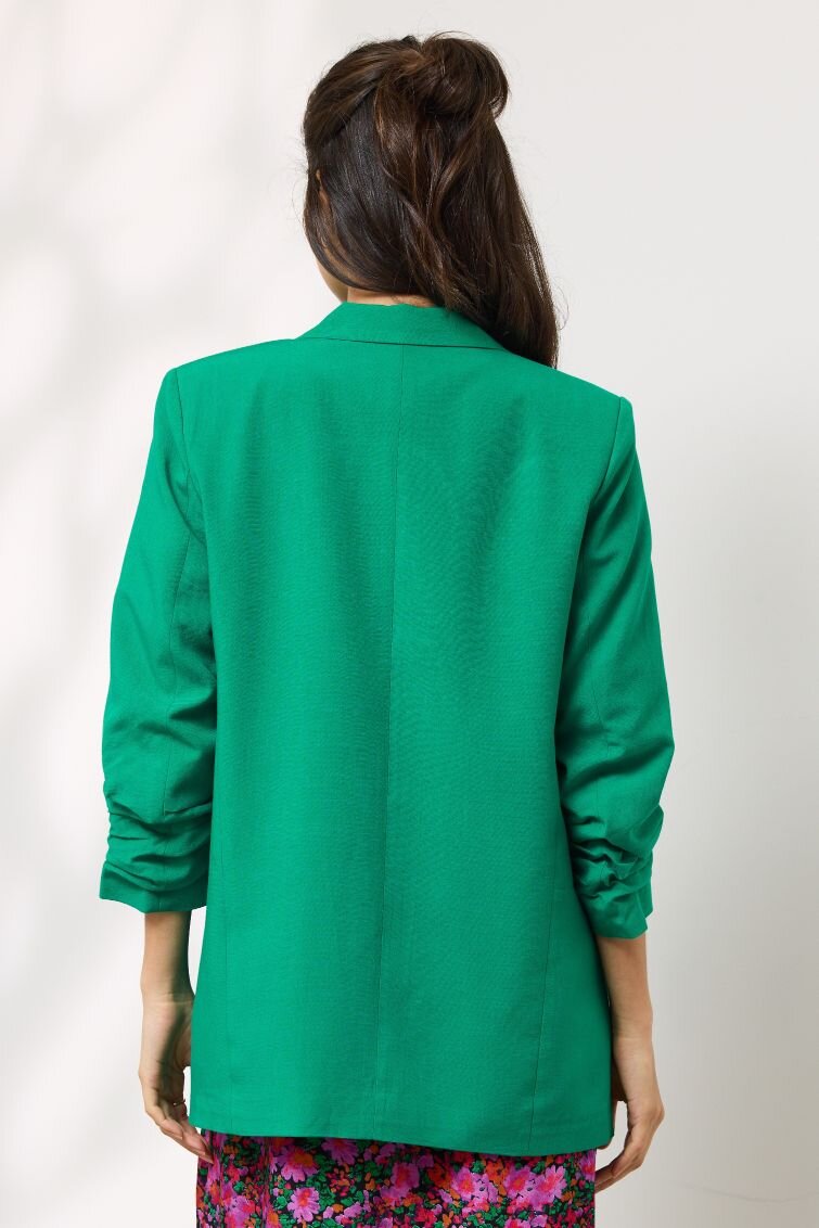 Bodhi Linen Blazer (Emerald) - Labels-Duo : Just Looking - Duo S23