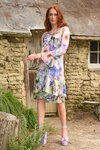 Pleat Me Later Tunic (Pastel Floral)