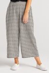 Valentina Pant (Black/White Check)