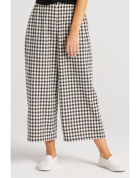 Valentina Pant (Black/White Check)