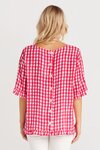 Dorothy Top (Pink Check)